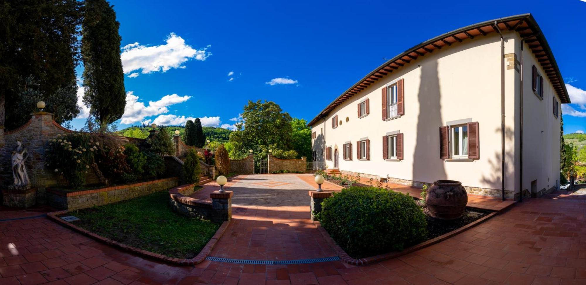 Villa D'Epoca Carniani Ареццо Экстерьер фото